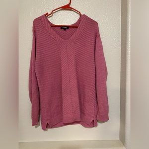 Women’s pink chaps sweater